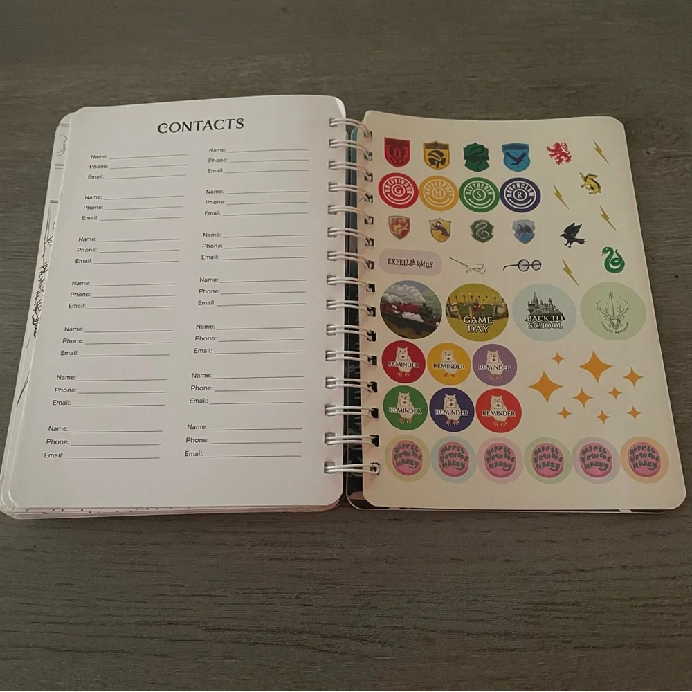 Harry Potter Magical Moments Coloring Planner